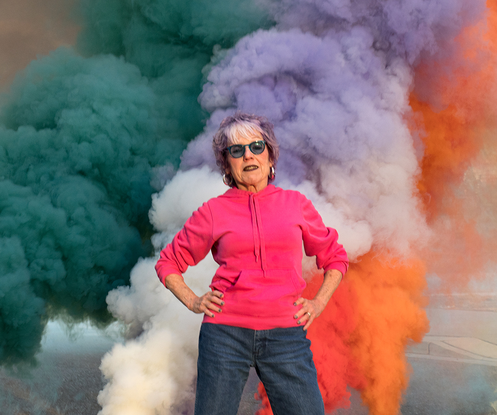 Judy Chicago Through the Flower Art Space Grand Opening