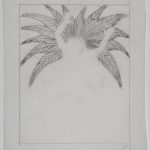Print Archive 11 13142 Pattern for leaf drawing for There You Stand Like a Palm DSC08541