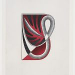 Print Archive Judy Chicago - Study for the Letter S #3